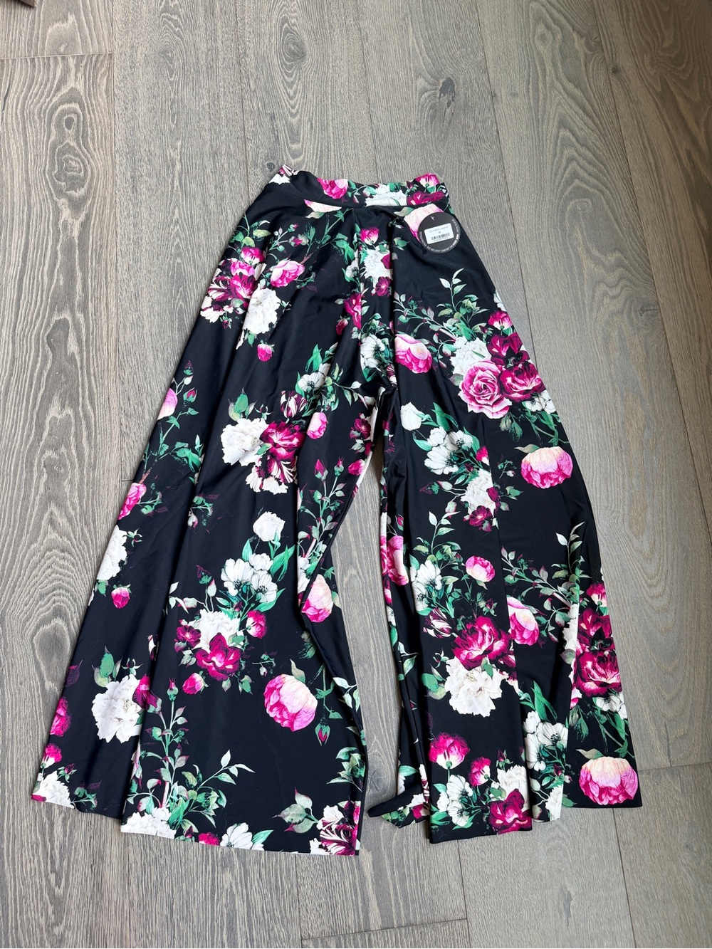 Exotica ExoticAthletica Exotic at Heart Silky Palazzo Wide Leg Pant Size Medium